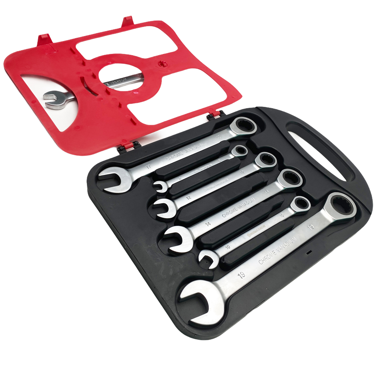 Bộ cờ lê đa năng 7 chi tiết - cờ lê vòng miệng tự động 8-19mm