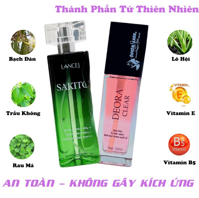 Xịt khử mùi hôi nách chính hãng 50ml