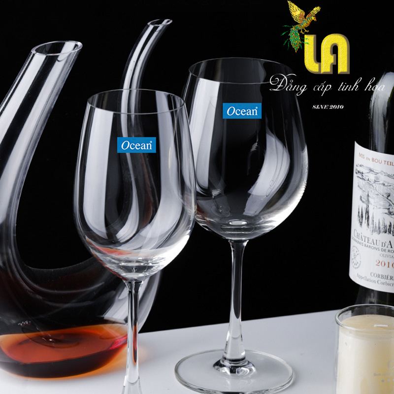Bộ ly ocean chuyên uống rượu vang madison red wine 6 ly