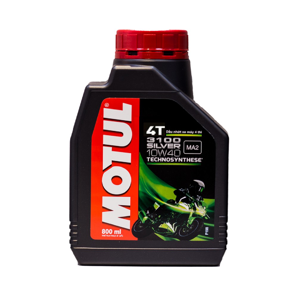 Nhớt xe số motul 4t 3100 silver 10w40 - 0.8 l