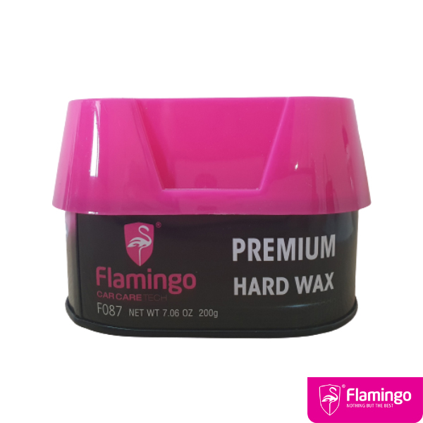 Wax premium nano sáp cứng cao cấp phủ bóng bảo vệ sơn xe flamingo f087 200g