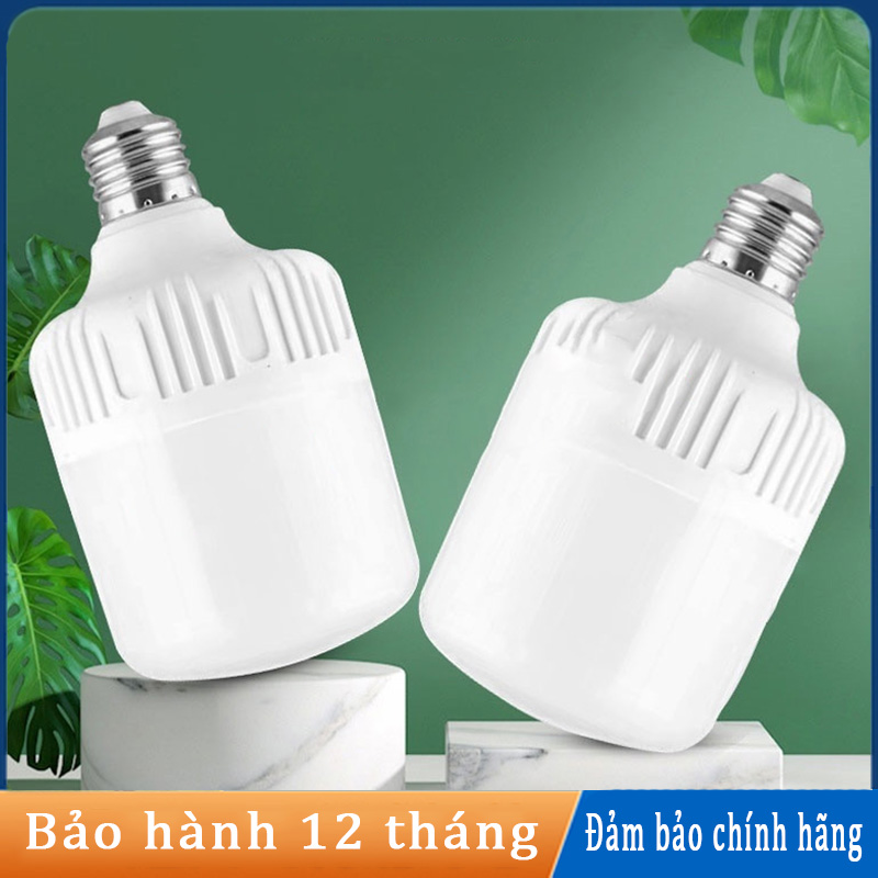 Combo 10531 Bóng đèn LED trụ 80w 60w 50w 40w 30w 20w 10w 5w siêu sáng tiết kiệm 80 điện bảo hành 12 thángTrên 140.000 tặng 1 bóng đèn 5Wthêm vào giỏ hàng và cùng đặt hàng