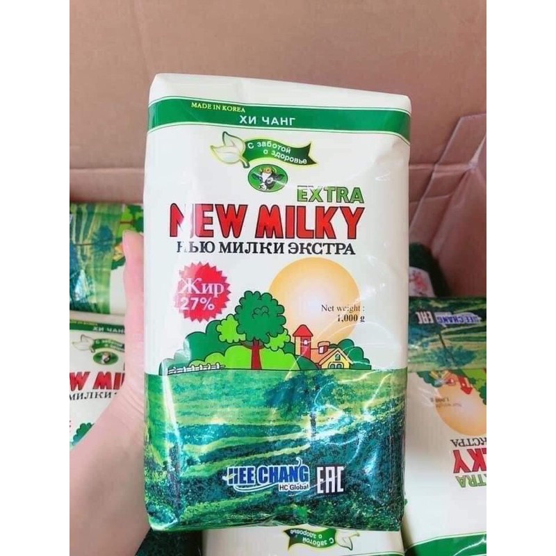Sữa béo nga new milky ️️ tăng cân thôi rồi....