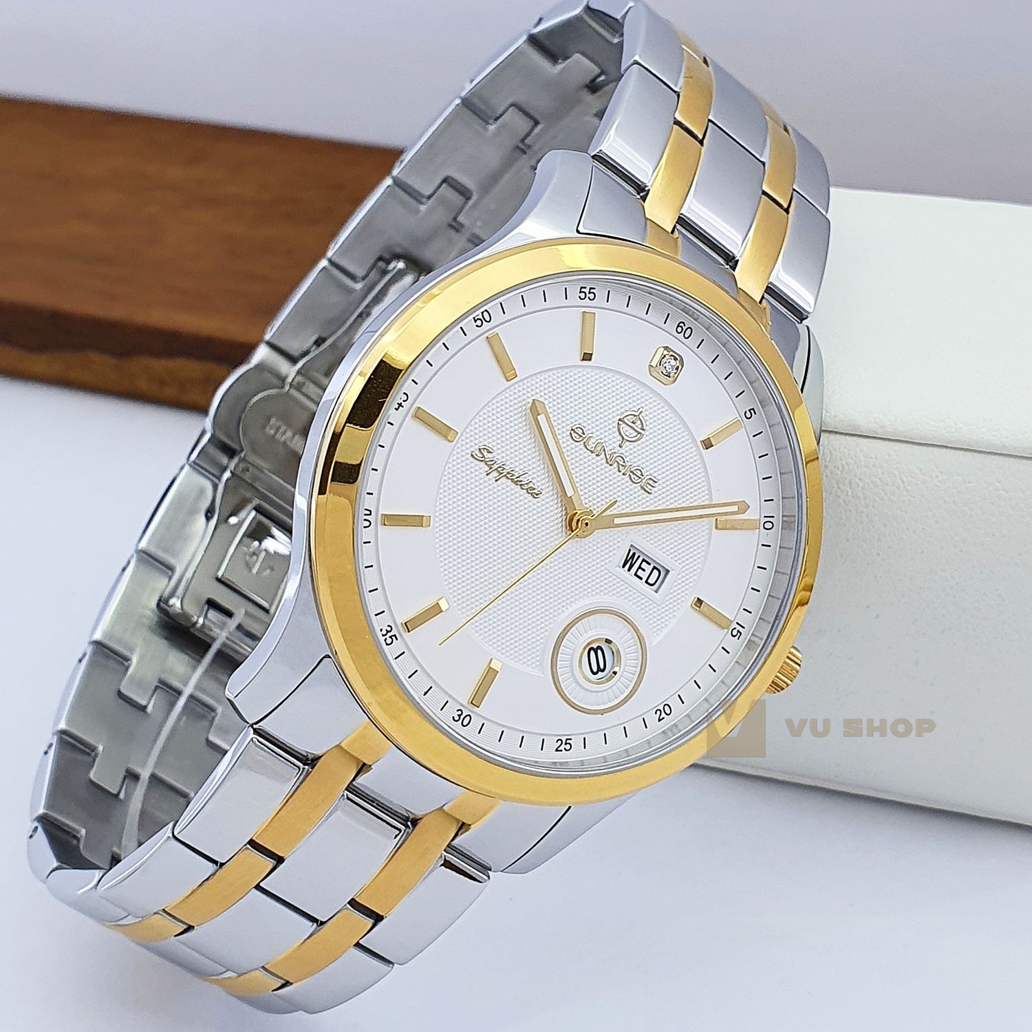 [HCM]Đồng hồ nam SUNRISE DM782SWA Chính hãng
