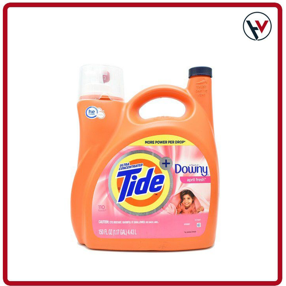 Nước giặt xả tide ultra downy april fresh 4.43l - mỹ