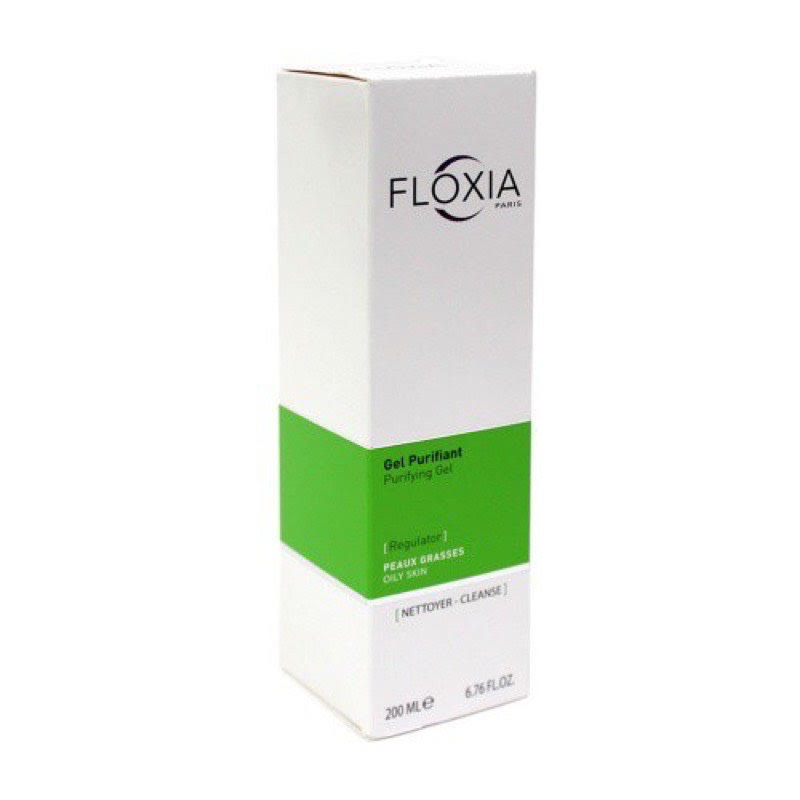 [HCM]Sữa rửa mặt dành cho da nhờn mụn Floxia Purifying Gel 200ml - HSD 2024