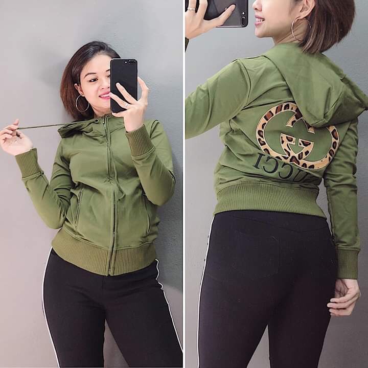Áo khoác chống nắng nữ dây kéo cực hot