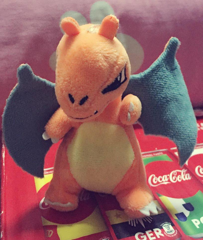 [HCM]Móc khóa gấu bông Pokemon - Rồng Cam Chamander tiến hóa siêu cấp