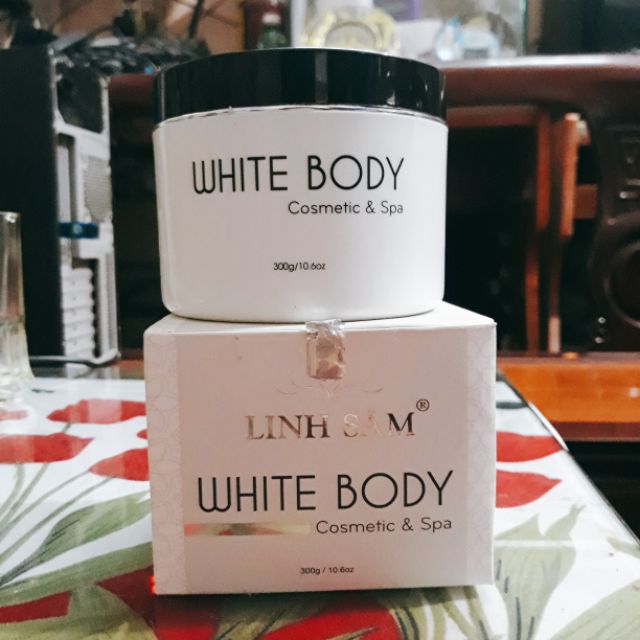 Kem Body Dưỡng Trắng Da Toàn Thân Linh Sâm White Body 300g Chính Hãng