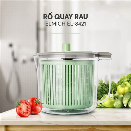(Chỉ 20h ngày 09-12.10)Rổ quay rau Elmich EL8421