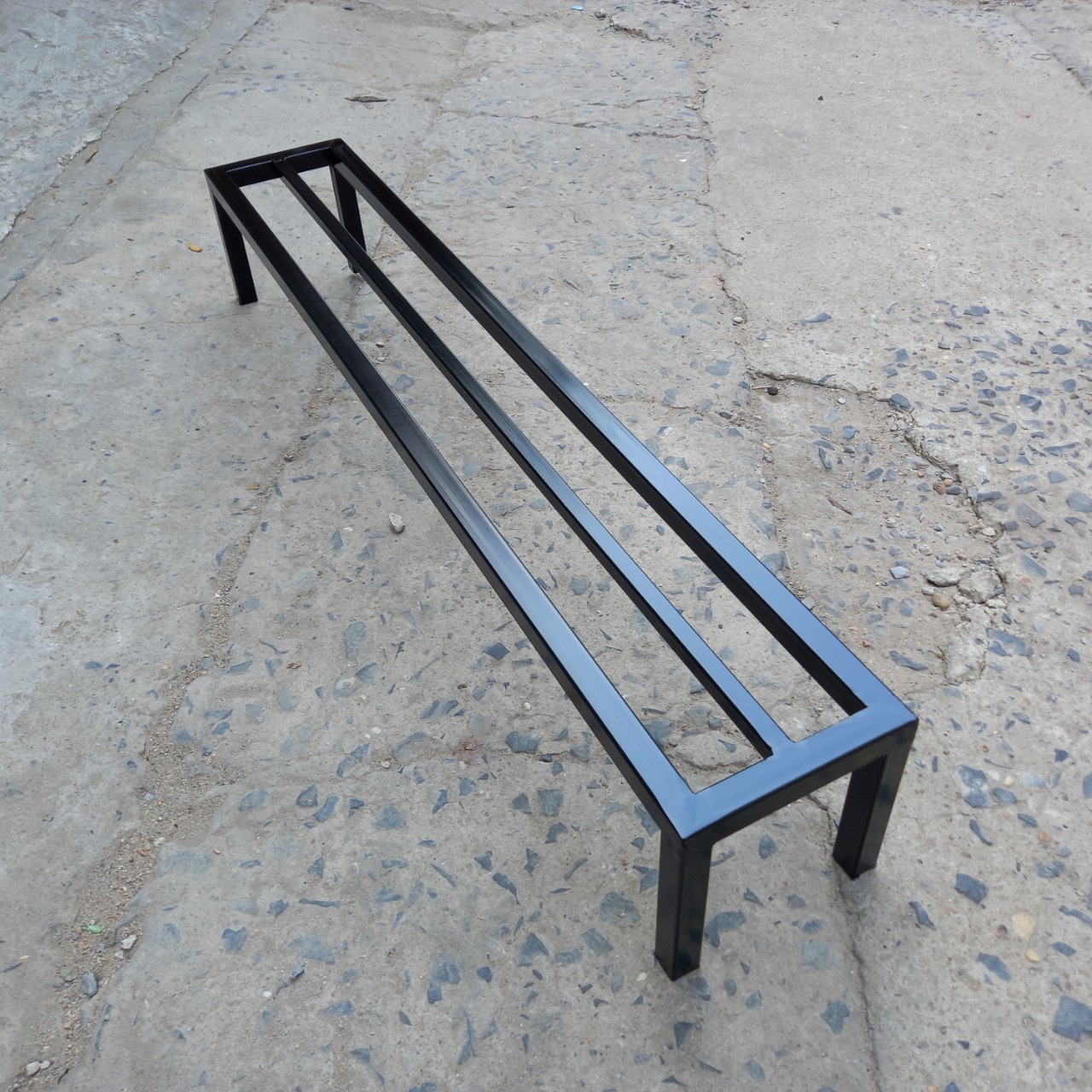 Kệ sắt dài 60cm - rộng 15cm - cao cm, thép hộp 16mm - kệ kê chậu cây - giá để chậu hoa