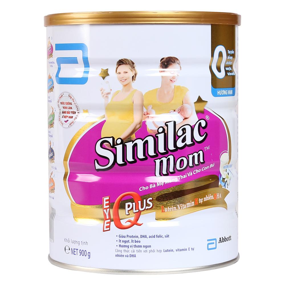 Sữa bột similac mom 900g