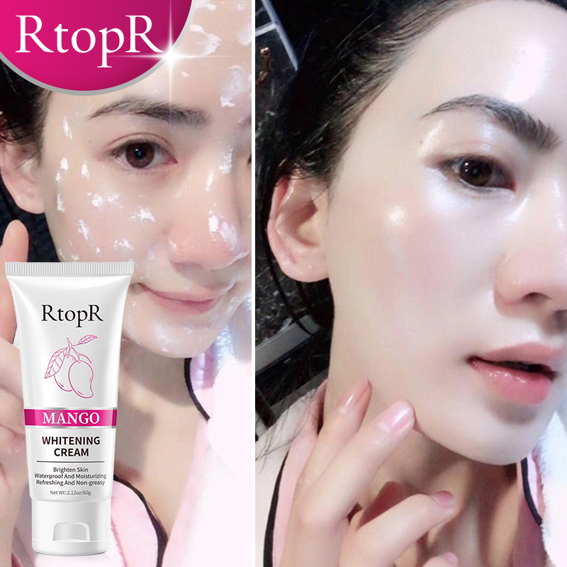 RtopR Kem chiết xuất xoài không nhờn dưỡng ẩm tái tạo làm trắng da dùng cho mặt và toàn thân - INTL