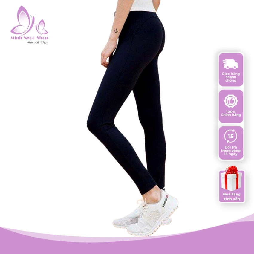 Quần legging Asos nâng mông co giãn 4 chiều, chất vải dày dặn, cao cấp, quần thun ôm gen bụng, cạp cao -Minh ngoc