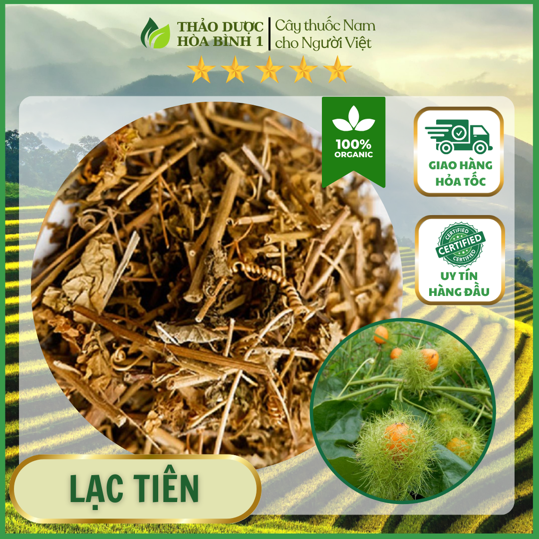 500gr cây lạc tiên khô giúp an thần chống mất ngủ.