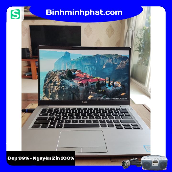 Laptop cũ giá rẻ dell latitude 7400 i7-8665u / 16 / 256 / 14.0 fhd cảm ứng nguyên zin , đẹp 99%