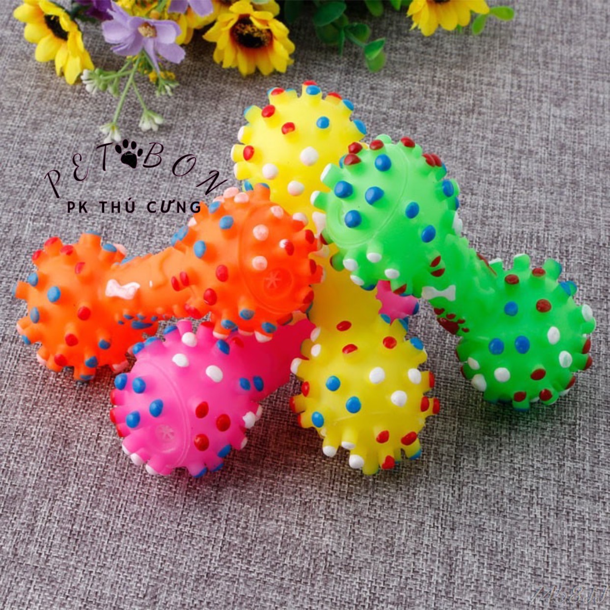 Xương gặm đồ chơi cho chó mèo, xương đồ chơi cho thú cưng
