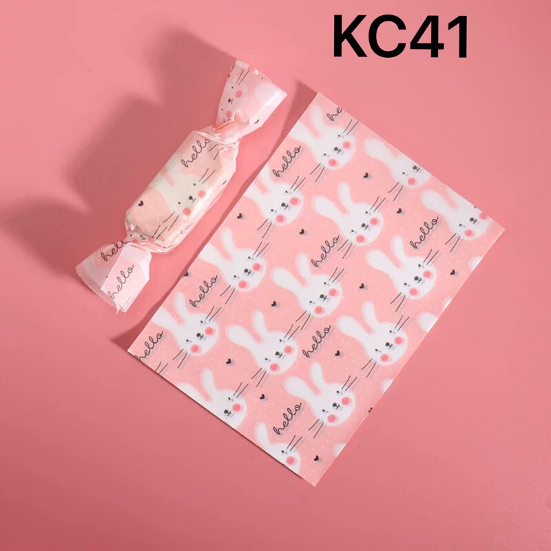 100 tờ giấy gói kẹo/socola KC41
