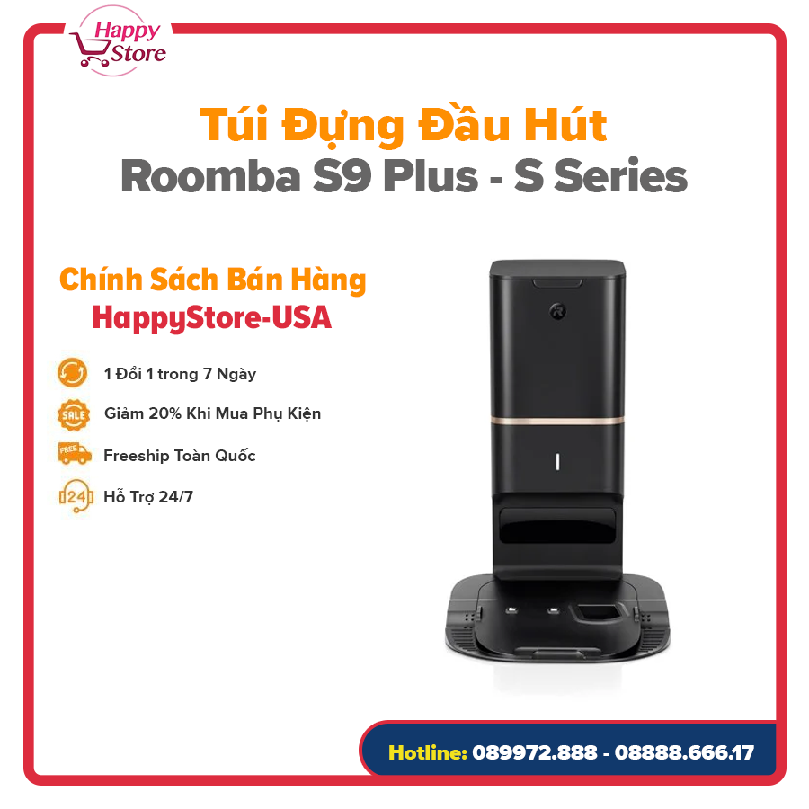 [Trả góp 0%]DOCK SẠC NÂNG CẤP IROBOT ROOMBA S9 PLUS ~ TƯƠNG THÍCH S SERIES