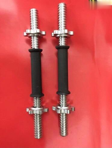 Bộ 2 đòn tập tạ tay 35cm bọc cao su cao cấp