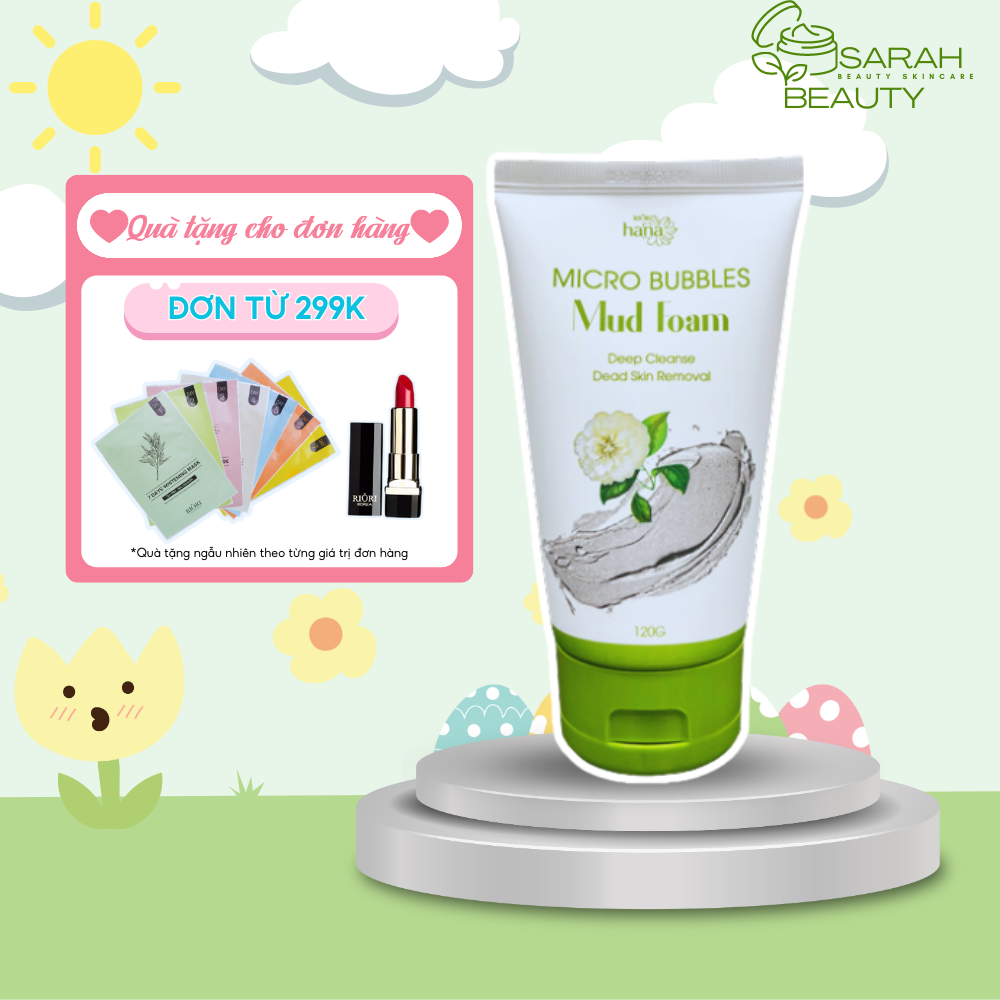 Sữa rửa mặt cho da dầu mụn Micro Bubble Mud Foam - 120g
