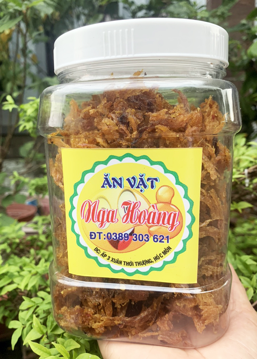 500gr Mực xé tẩm vị ngon Nga Hoàng