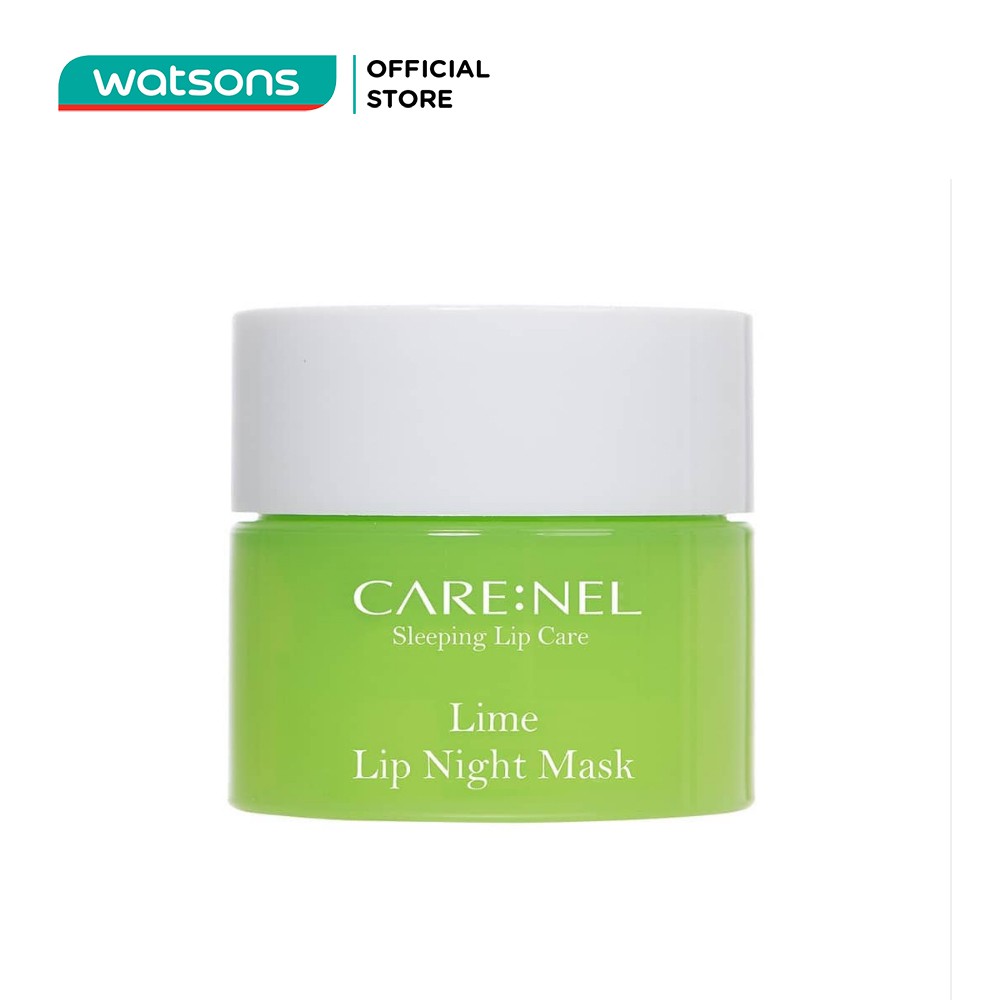 Mặt nạ ngủ môi care:nel lime lip night mask dưỡng ẩm, tẩy tế bào môi hương chanh 5g