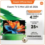 Xiaomi TV S Mini LED 65 '' 2026 | QD-Mini LED với 384 vùng cho độ tương phản sâu và chi tiết sống động | Tần số quét gốc 120Hz cho chuyển động siêu mượt | Lên đến 1200nits độ sáng cao nhất cho độ rõ nét ngoạn mục | Trải nghiệm điện ảnh đắm chìm