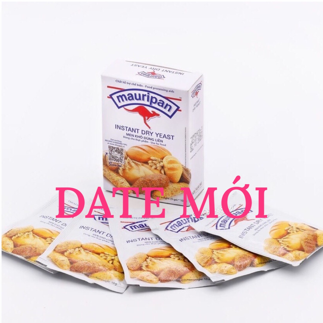 Men Nở, Men Khô Instant Mauripan hộp 5 gói