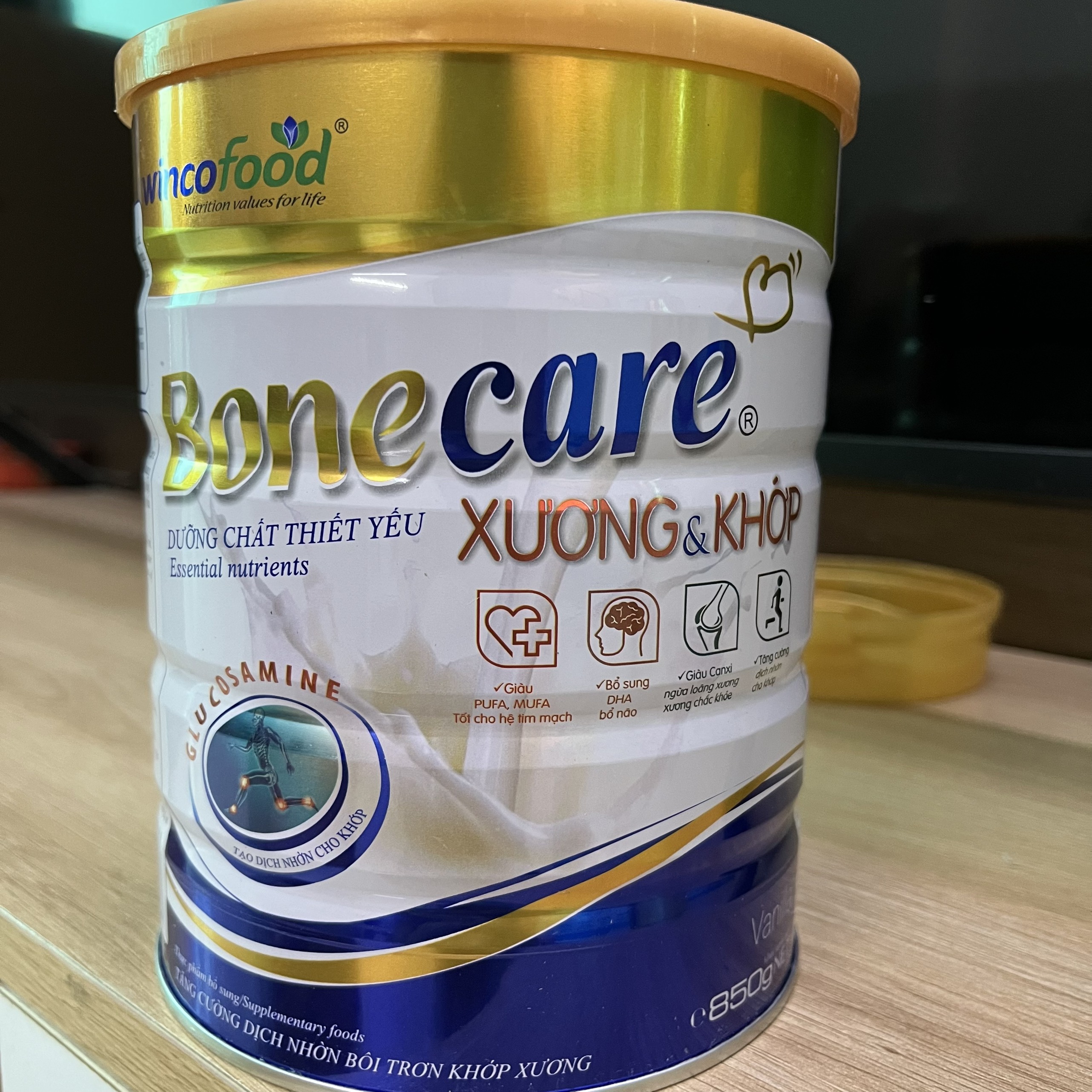 Sữa bột Wincofood Bonecare Xương & Khớp: Món quà cho người lớn tuổi - Chăm sóc sức khỏe xương và khớp 850g