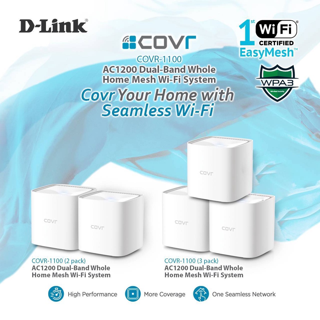 D-LINK COVR-1100-3Gigabit - Bộ phát Wi