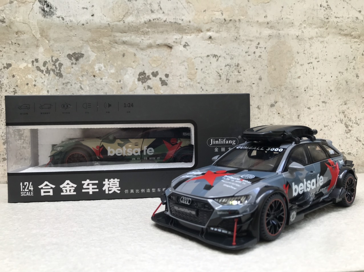 Mô hình xe audi rs6 sport 1:24