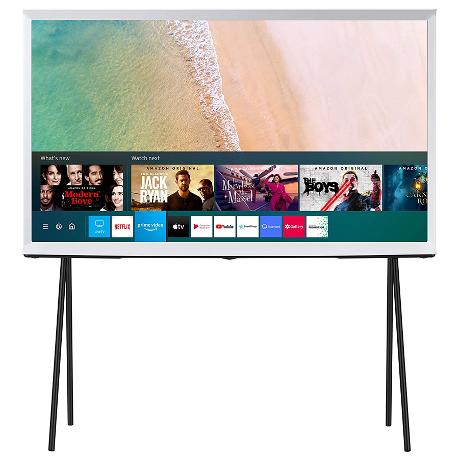 {Tặng voucher 50K} Smart TV Samsung 4K The Serif 55 inch QA55LS01T - Bảo hành 2 năm chính hãng (Liên hệ shop để đặt hàng)