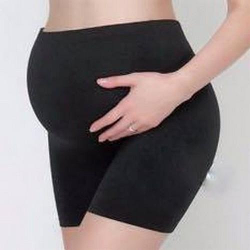 Quần Bầu Cotton Co Dãn,  Quần Đùi Bầu Mặc Trong Váy Có Chun Điều Chỉnh Cho Vừa Bụng Theo Từng Thời Kì  Rât Dễ Chịu