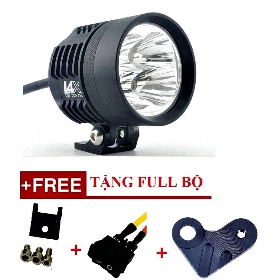 ĐÈN TRỢ SÁNG L4X MẪU 2021 (TẶNG PÁT + CÔNG TẮC ) - ĐỒ CHƠI XE MÁY , PHỤ KIỆN XE MÁY , ĐÈN L4X