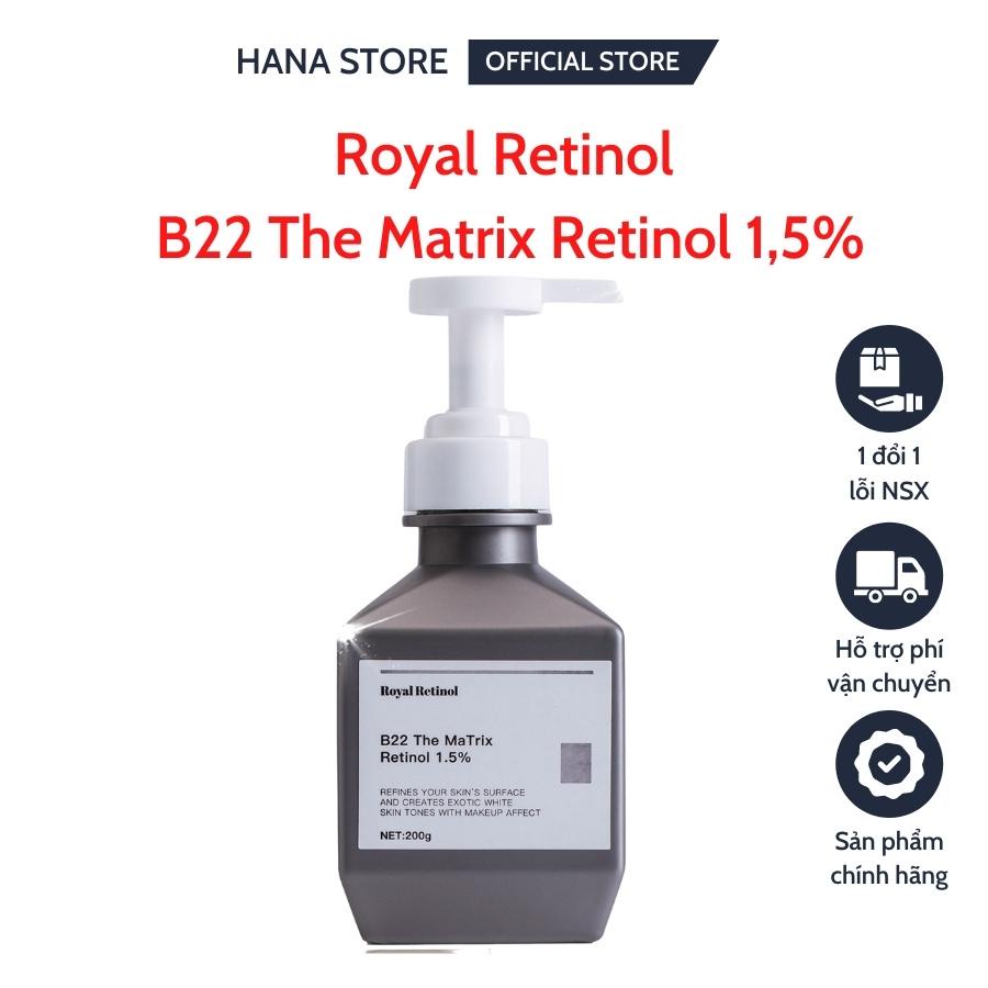 Kem ủ kích trắng body retinol 1,5% royal retinol b22 the matrix