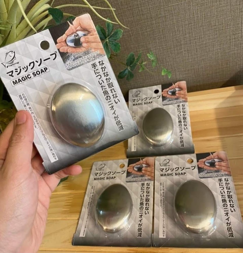 Xà phòng inox rửa tay khử mùi tanh thịt cá hành tỏi nhật bản