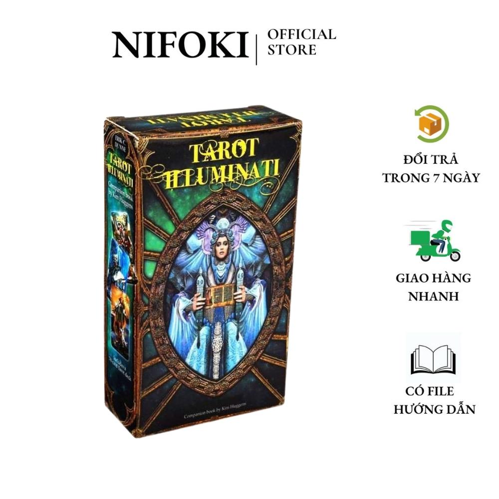 Bộ bài tarot illuminati kit deck m11