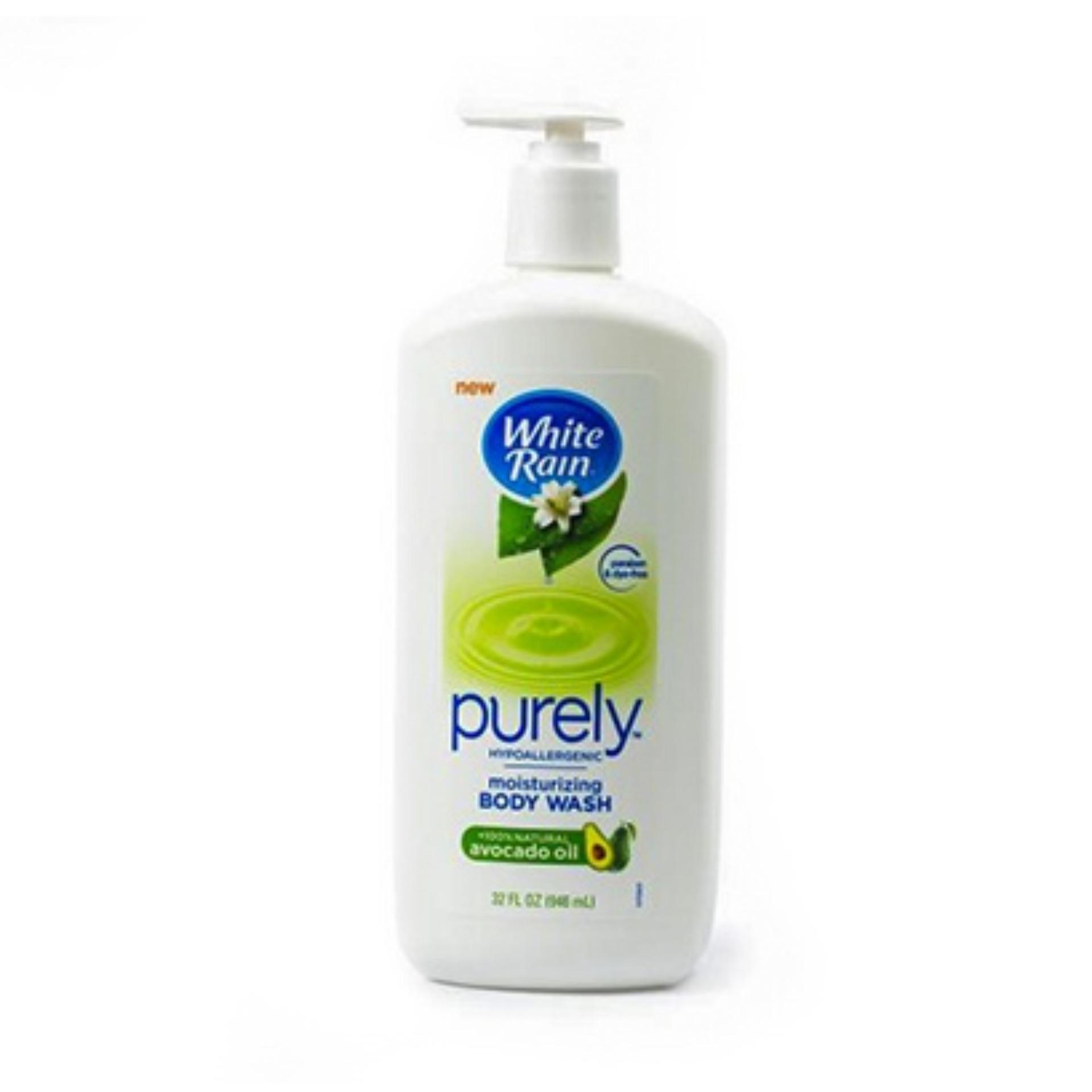 Sữa tắm dưỡng ẩm white rain purely avocado oil 946ml