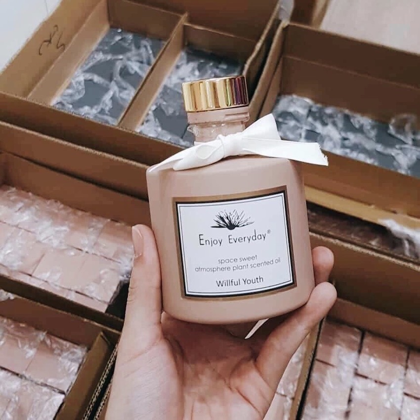 Tinh dầu nước hoa  Enjoy Everyday ( Hồng, Xám, Xanh), Tinh dầu nước hoa dubai, Tinh dầu nước hoa pháp, Tinh dầu xông phòng ngủ - VyVy Giftshop