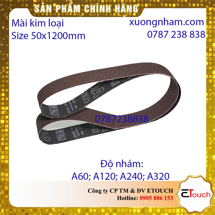 [HCM]Giấy Nhám - Giấy Nhám Vòng - Nhám vòng 50x1200mm mài kim loại vải X632 Đài Loan