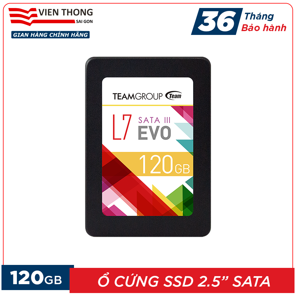 Ổ cứng ssd l7 120gb team group evo sata iii 2.5 inch - hãng phân phối chính thức