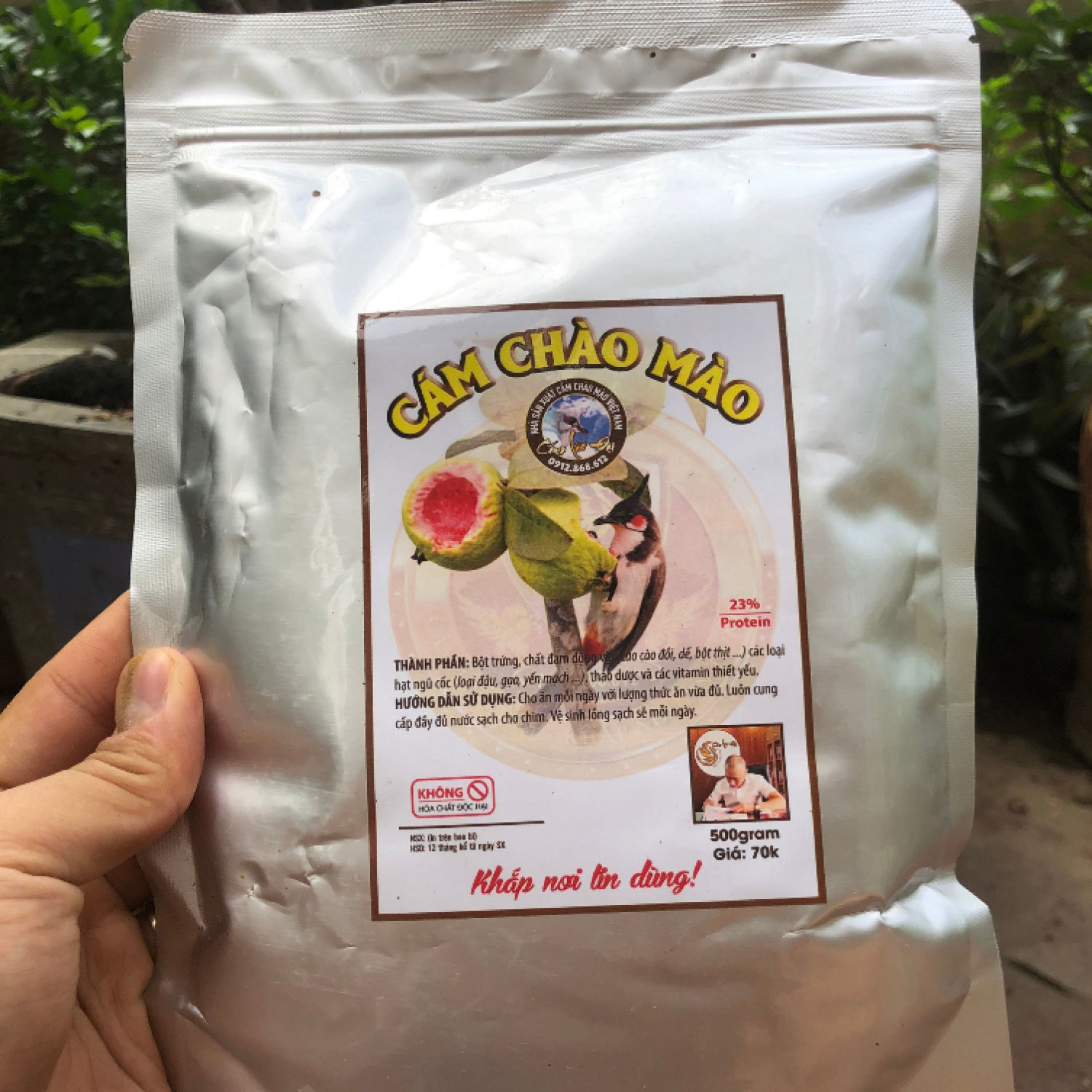 Cám Mộc Bổi Lão Đại Cám chim chào mào cao cấp 500g Đại lý Kabosa