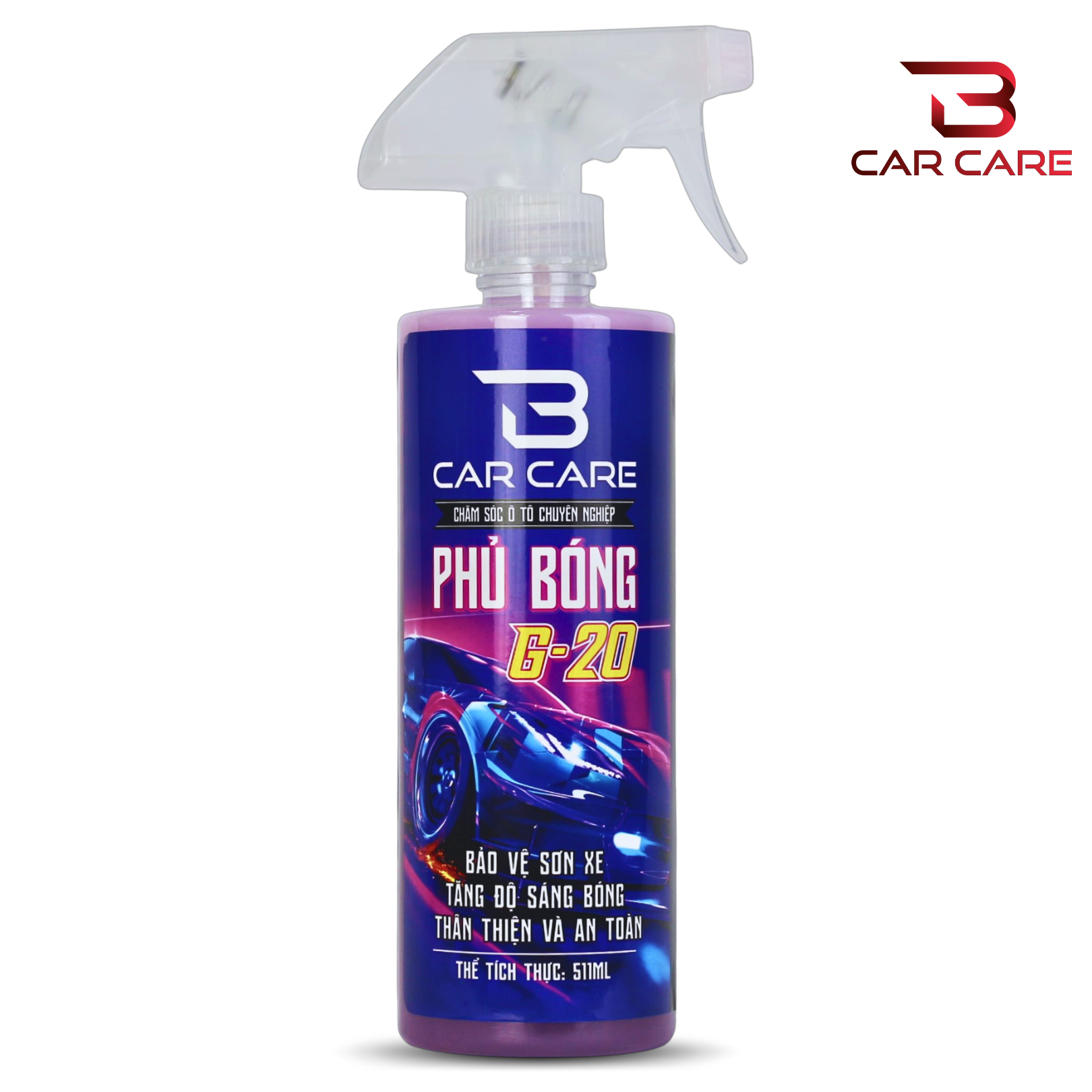 Phủ bóng nhanh sơn xe ô tô CAR CARE  (511ml)