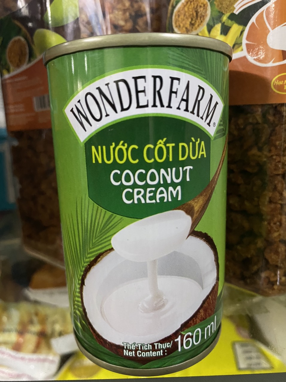 Nước cốt dừa Wonderfarm Lon 160ml