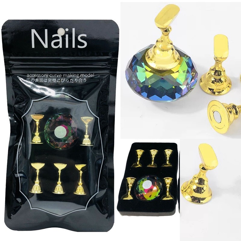 Đế gắn móng diamond ( thiết kế sang chảnh - sử dụng tập sơn , vẽ , móng mẫu . nails box )