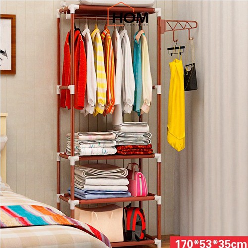 [ SANG TRỌNG GỌN GÀNG ] GIÁ TREO QUẦN ÁO CHỨ L ĐA NĂNG GỌN NHẸ