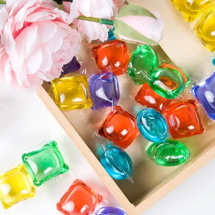 Hộp 30 viên giặt -xả quần áo GEI BALL siêu sạch, nhiều mùi thơm