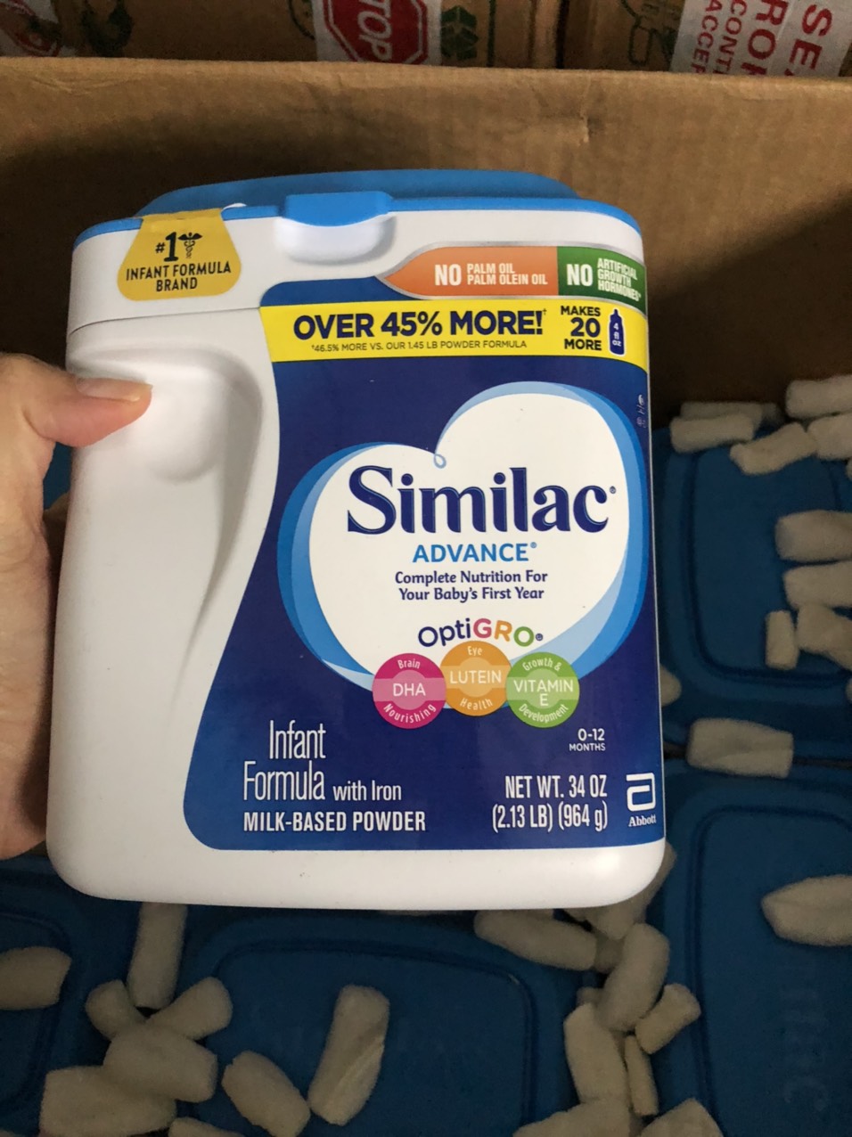 Sữa Similac Advance 964gr cho bé 0-12 tháng date 2024