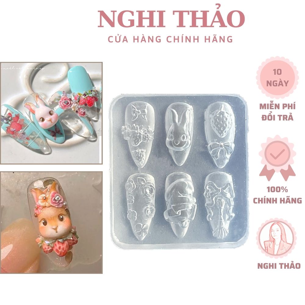 Khuôn silicon nail
